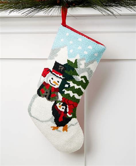 hooked christmas stocking